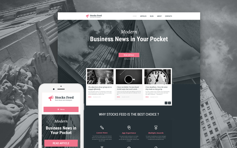 Business Responsive WordPress Theme